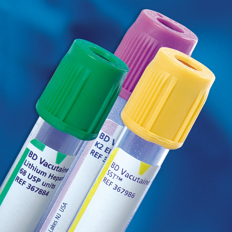 BD Vacutainer® Lavender Top Blood Collection Tube - 3 mL K2 EDTA Additive - BD Hemogard™ Closure - Plastic Tube BD Vacutainer® Lavender Top Blood Collection Tube - 3 mL K2 EDTA Additive - BD Hemogard™ Closure - Plastic Tube